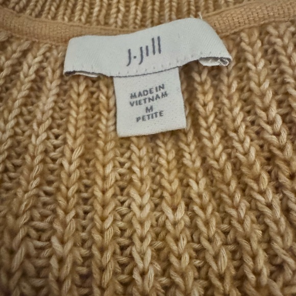 J. Jill Wave Pattern Knit Sweater - Picture 3 of 3